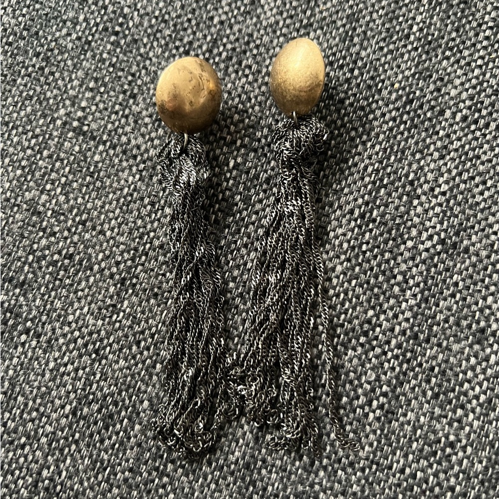 Free People Downtown Tassel Earrings - Picture 2 of 5